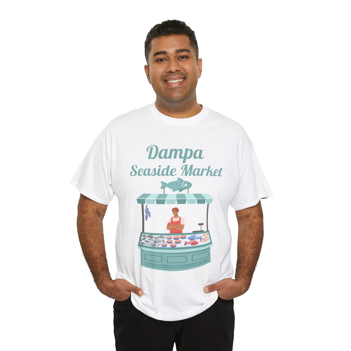 DAMPA SEASIDE MARKET 1 - Filipino Food (Basic Tee)