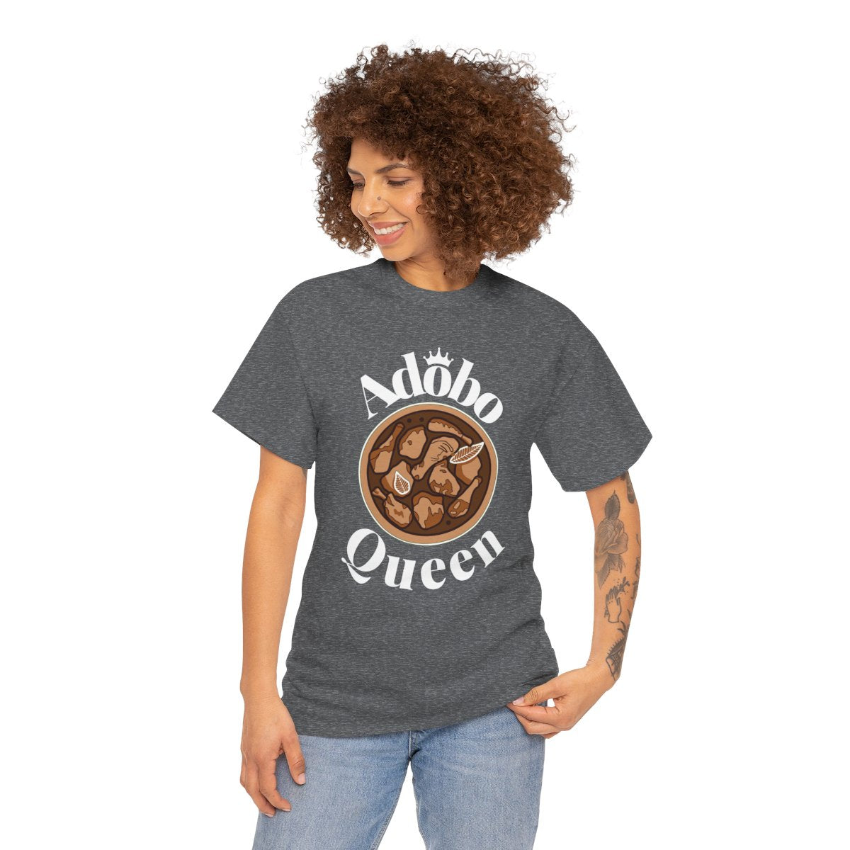 ADOBO QUEEN - Filipino Food (Basic Tee)