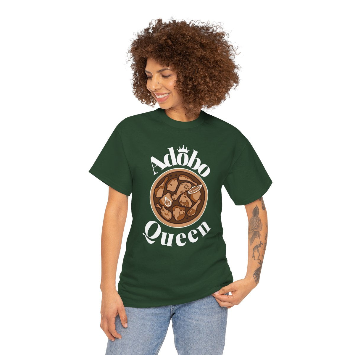 ADOBO QUEEN - Filipino Food (Basic Tee)