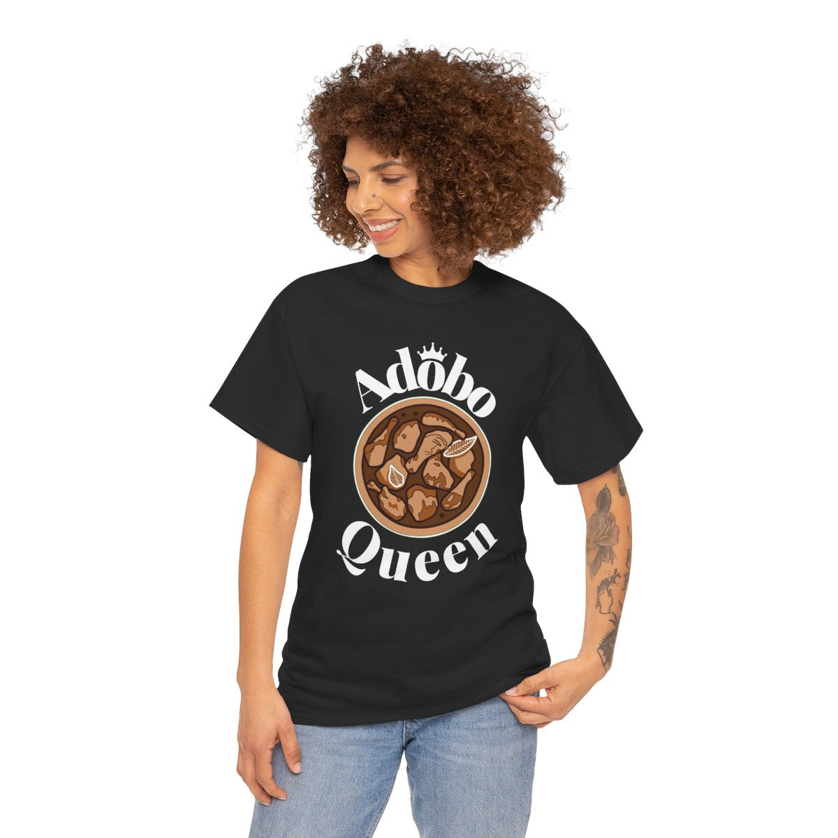 ADOBO QUEEN - Filipino Food (Basic Tee)
