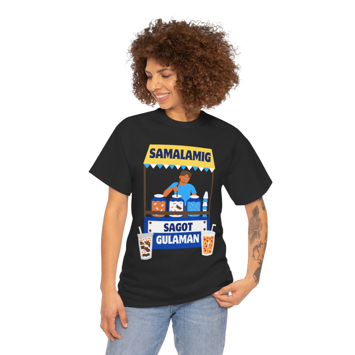 SAMALAMIG - Filipino Food (Basic Tee)
