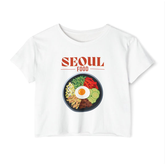 BIBIMBAP 1 - Korean Food (Crop Top)