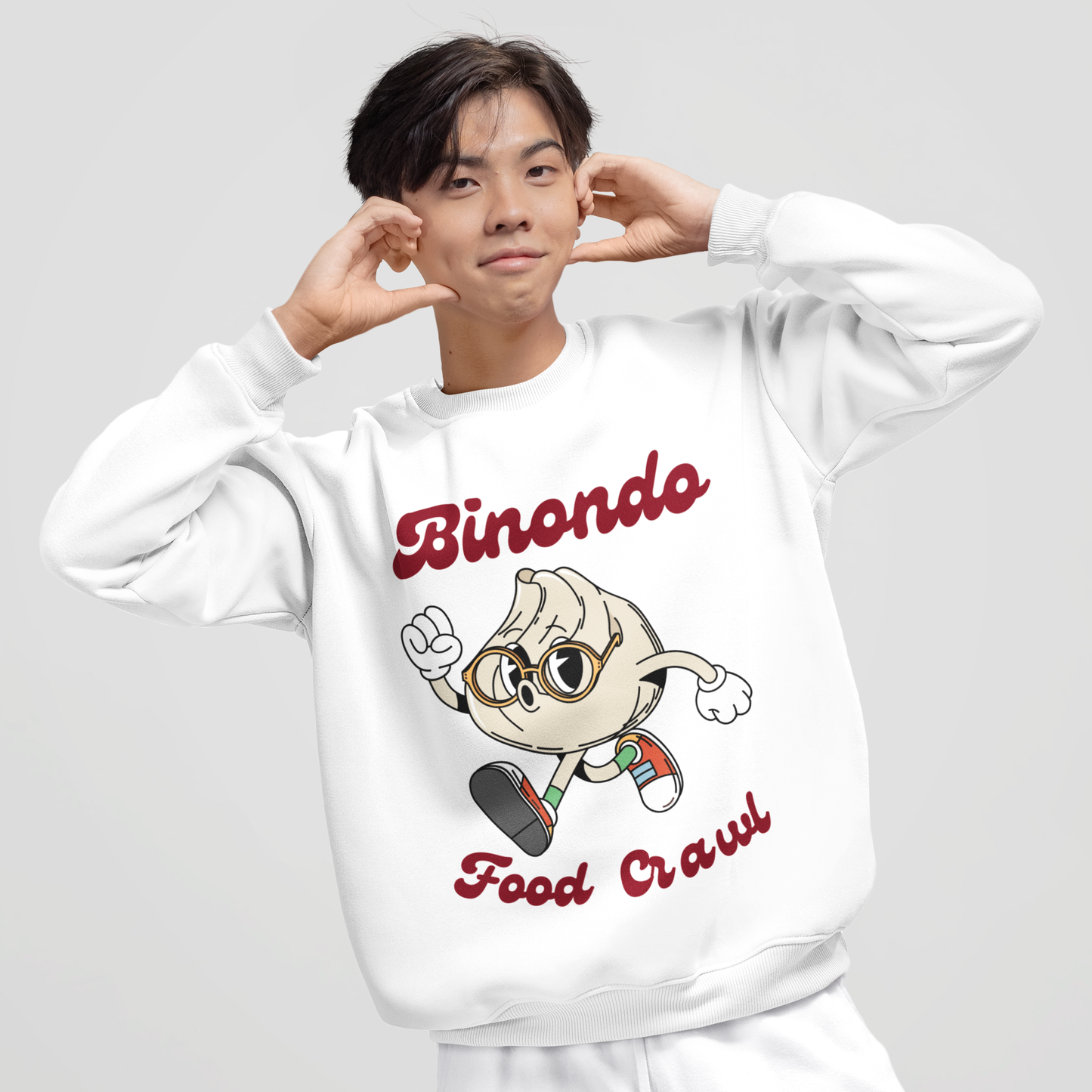 BINONDO FOOD CRAWL 1 (Fil-Chi Collection) - Filipino Food (Sweatshirt)