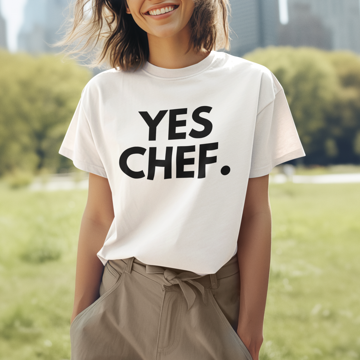 YES CHEF - Foodie (Basic Tee)