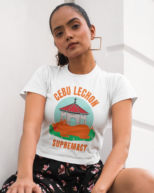 LECHON CEBU 2 - Filipino Food (Crop Top)