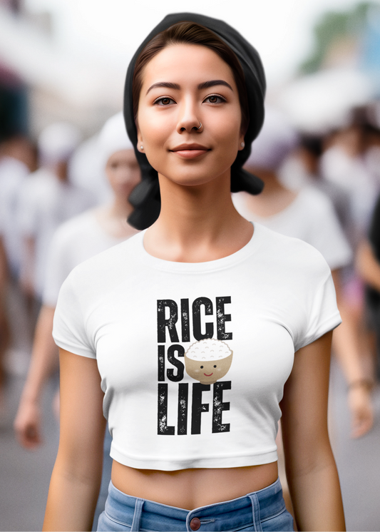 UNLI RICE - Filipino Food (Crop Top)