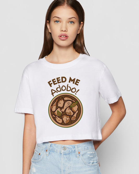 ADOBONG PUTI - Filipino Food (Crop Top)