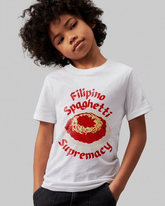 FILIPINO STYLE SPAGHETTI - Filipino Food (Kids Tee)