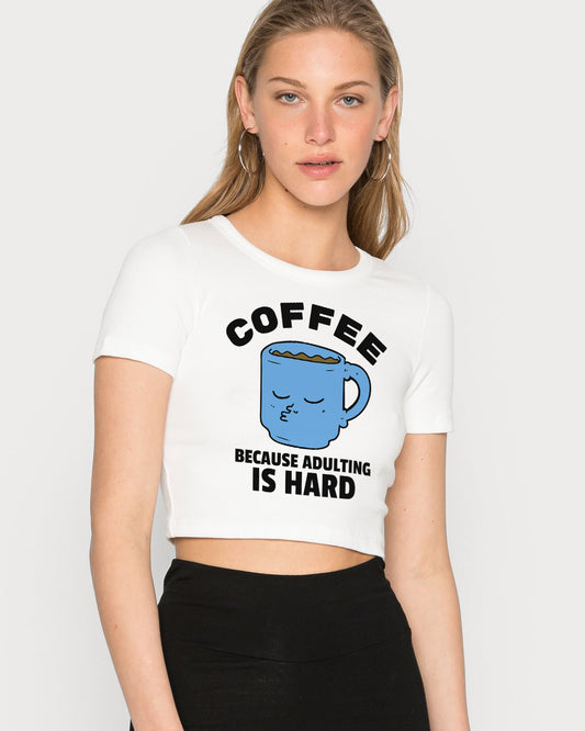 CAFÈ LUNGO - Coffee (Crop Top)