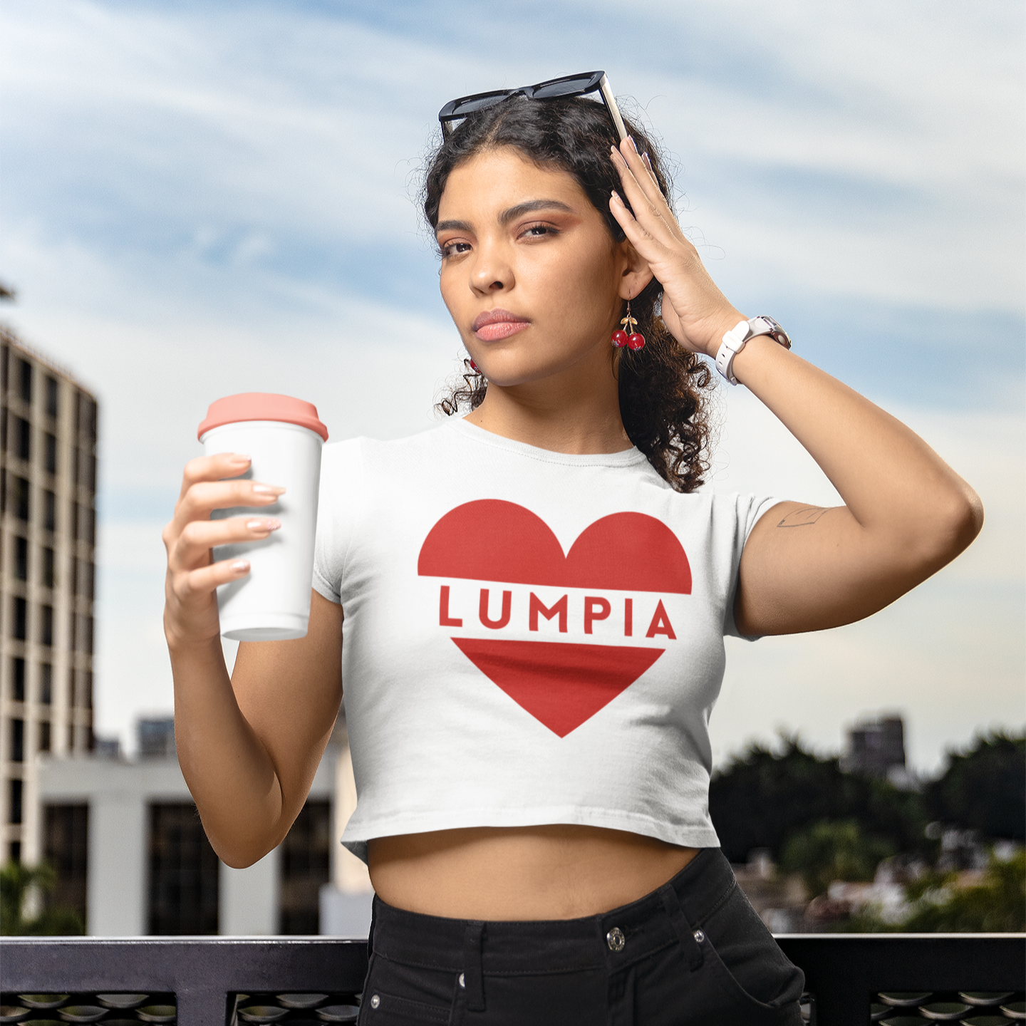 LUMPIA 5 - Filipino Food (Crop Top)