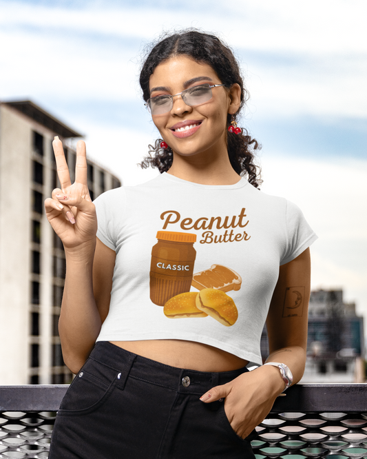 PINOY PEANUT BUTTER - Filipino Food (Crop Top)