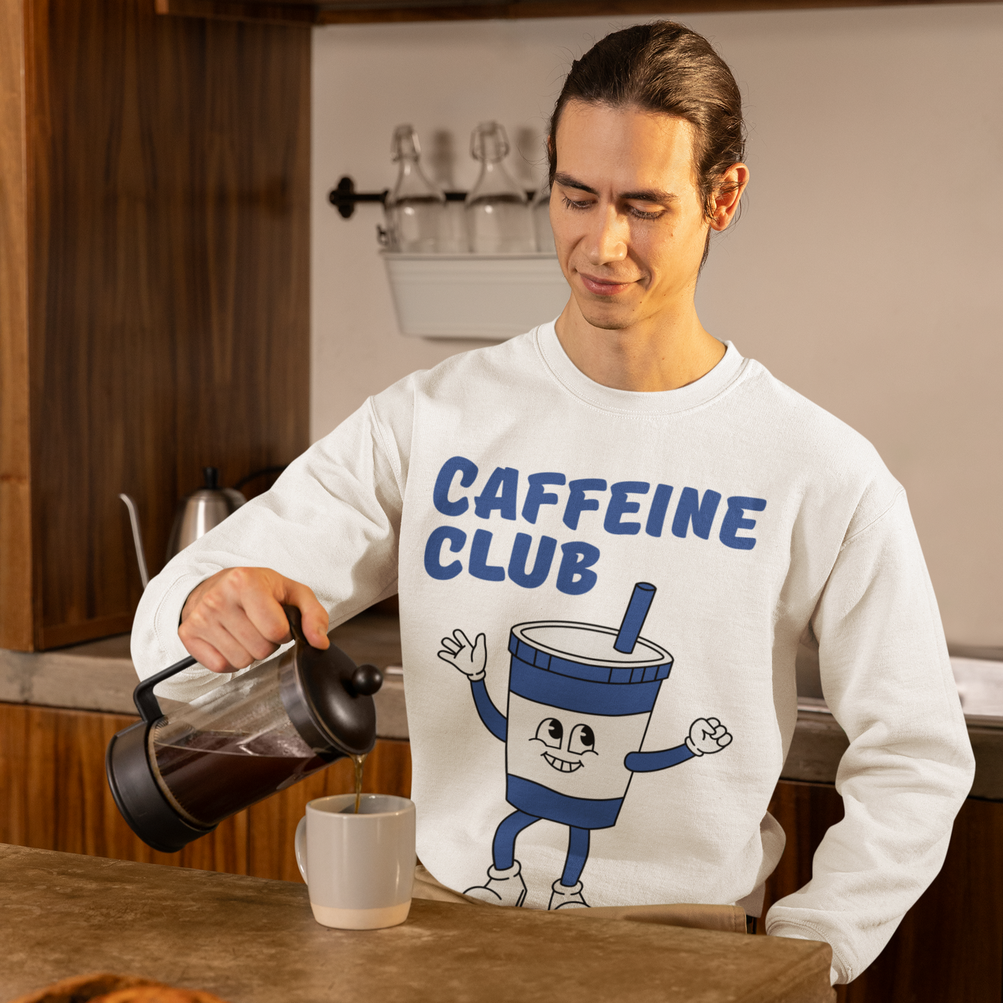 DRY AMERICANO - Coffee (Sweatshirt)