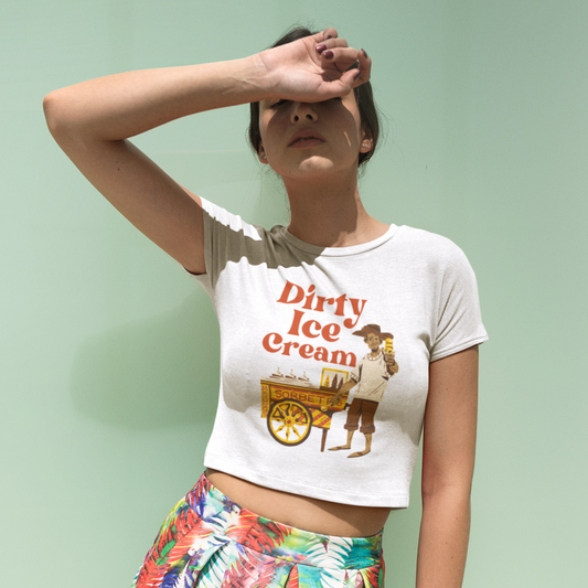 DIRTY ICE CREAM - Filipino Food (Crop Top)