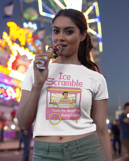 ICE SCRAMBLE - Filipino Food (Crop Top)