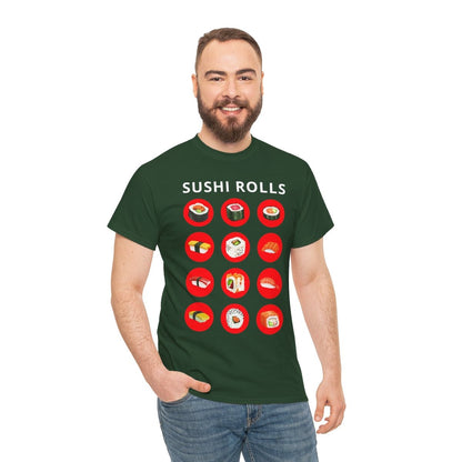 SUSHI ROLLS - Japanese Food (Basic Tee)