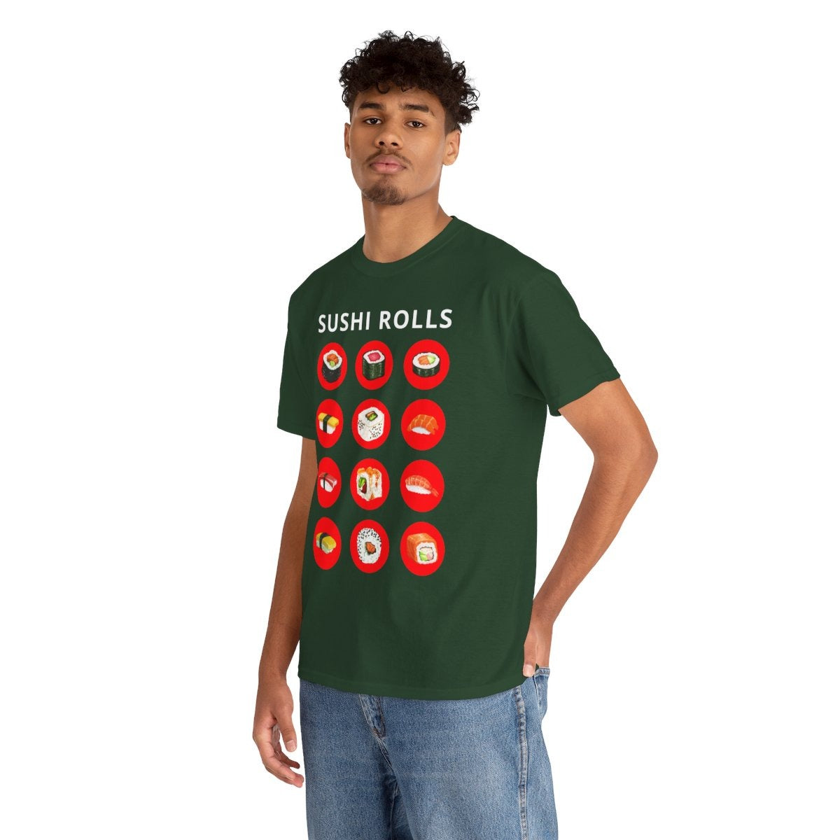SUSHI ROLLS - Japanese Food (Basic Tee)