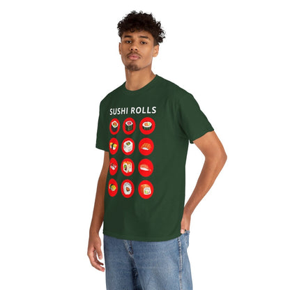 SUSHI ROLLS - Japanese Food (Basic Tee)
