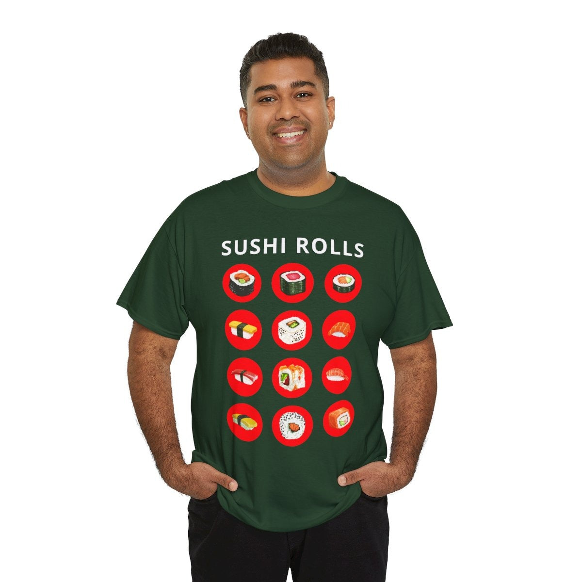 SUSHI ROLLS - Japanese Food (Basic Tee)