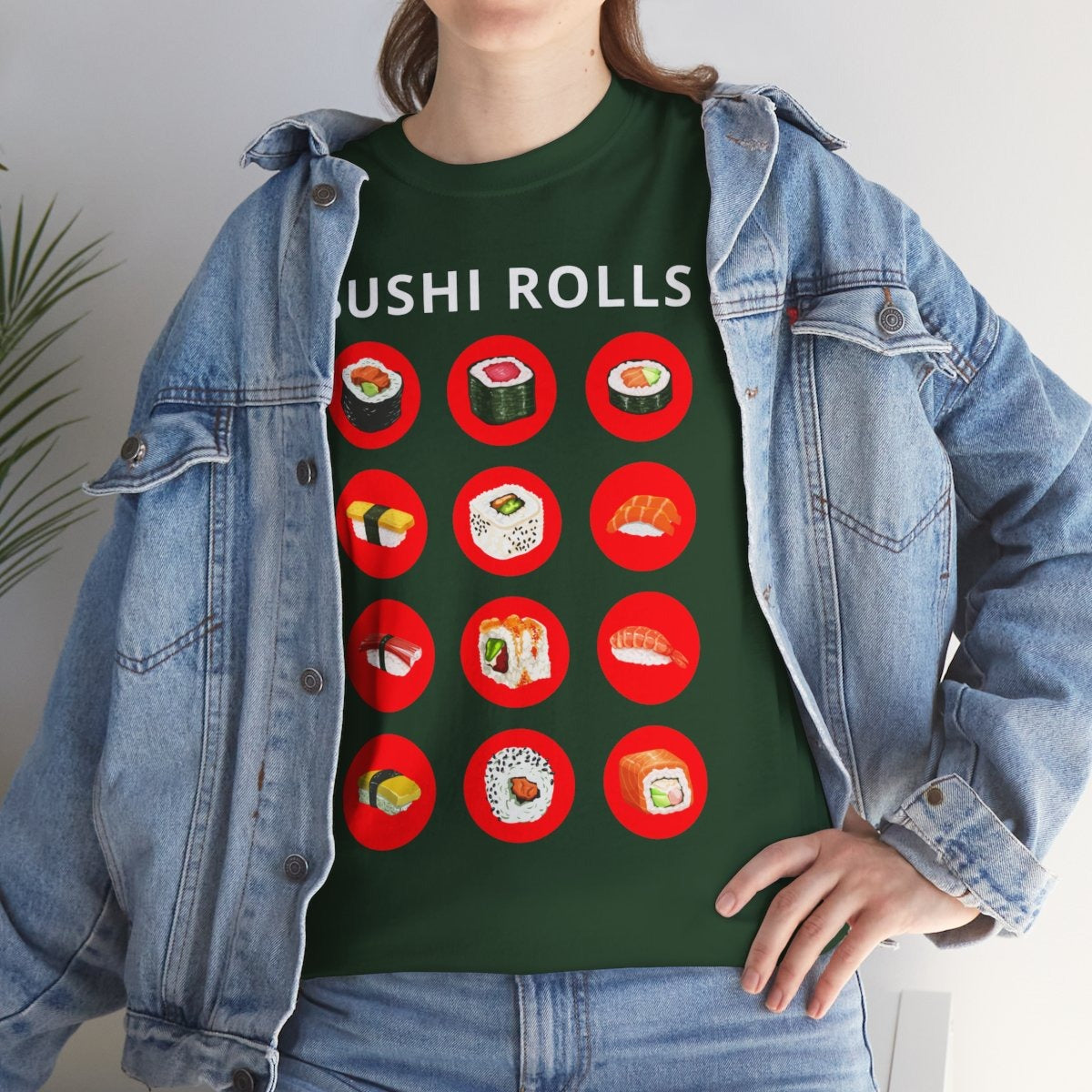 SUSHI ROLLS - Japanese Food (Basic Tee)