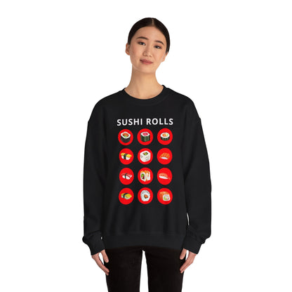 SUSHI ROLLS - Japanese Food (Sweatshirt)