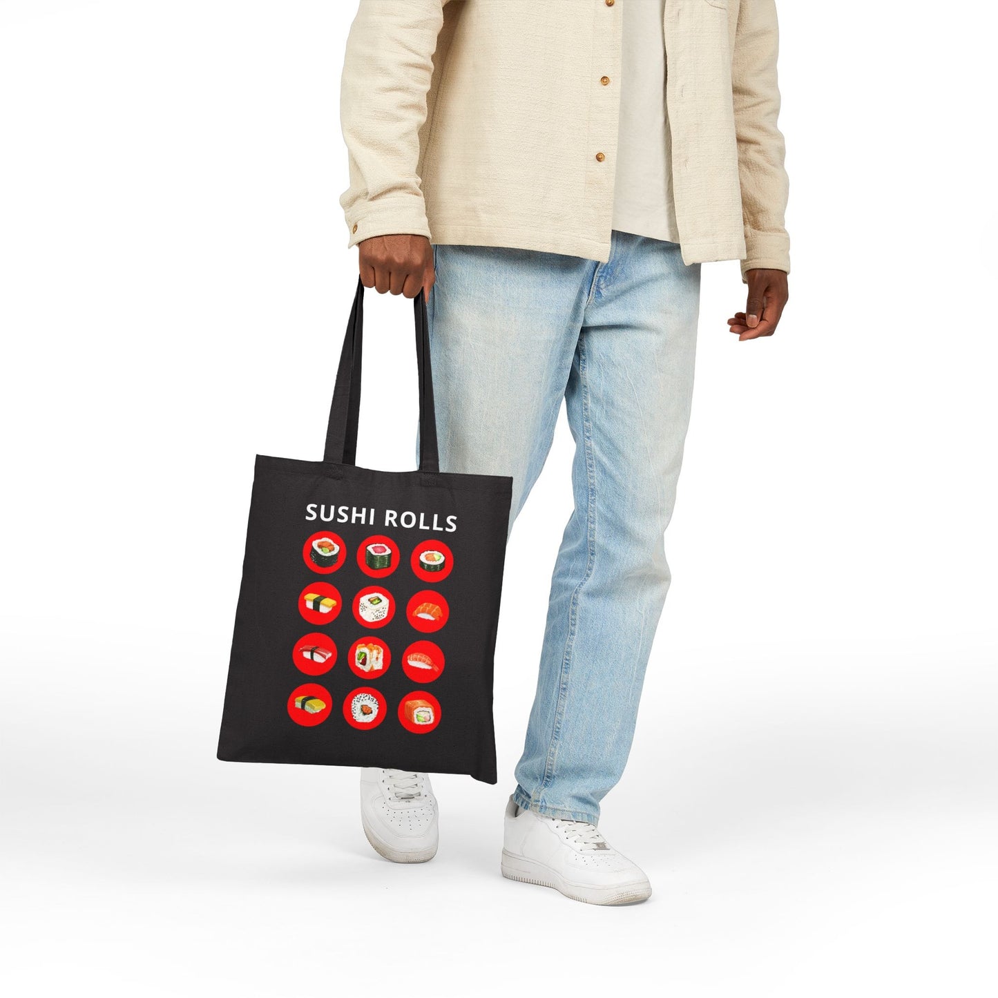 SUSHI ROLLS - Japanese Food (Tote Bag)