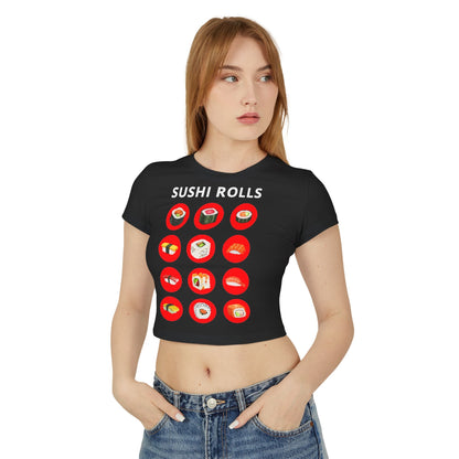 SUSHI ROLLS - Japanese Food (Crop Top)