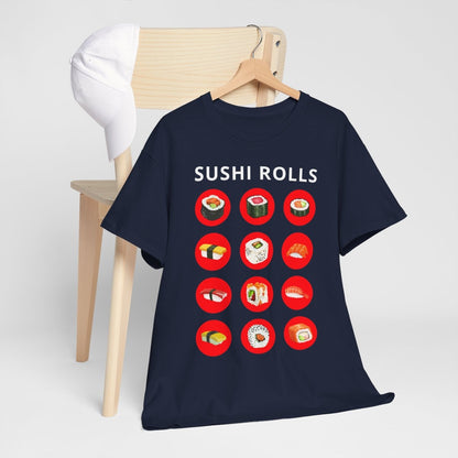 SUSHI ROLLS - Japanese Food (Basic Tee)
