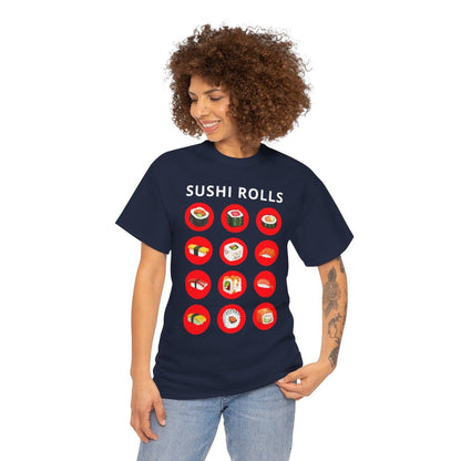 SUSHI ROLLS - Japanese Food (Basic Tee)