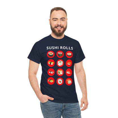 SUSHI ROLLS - Japanese Food (Basic Tee)
