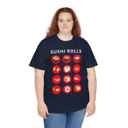 SUSHI ROLLS - Japanese Food (Basic Tee)