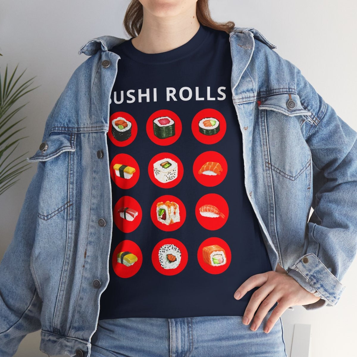 SUSHI ROLLS - Japanese Food (Basic Tee)