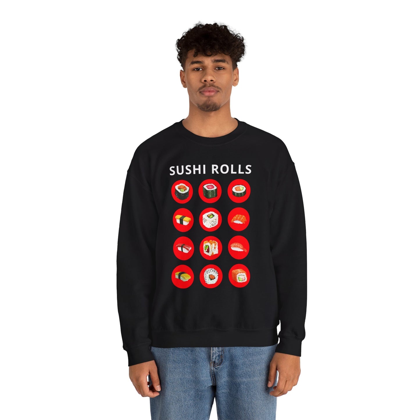 SUSHI ROLLS - Japanese Food (Sweatshirt)