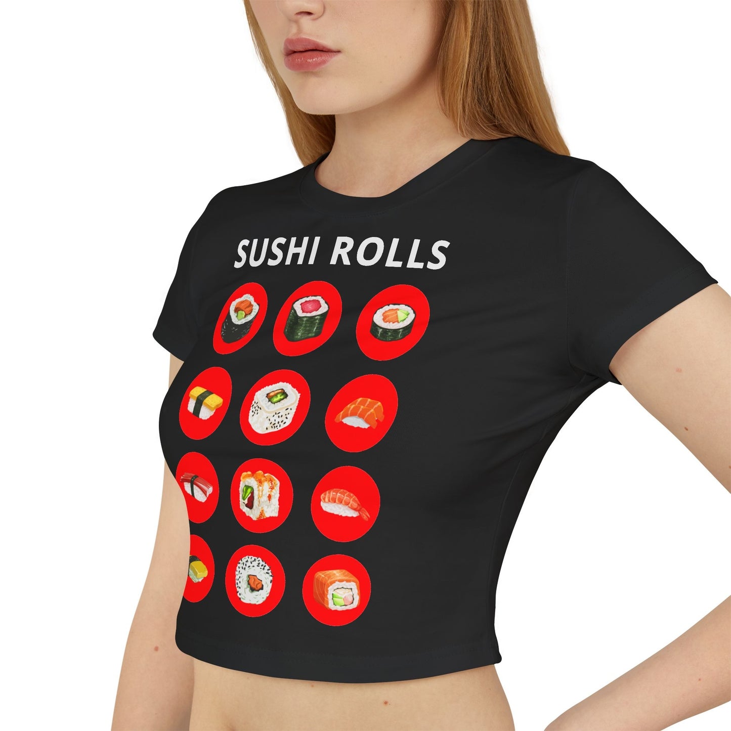 SUSHI ROLLS - Japanese Food (Crop Top)
