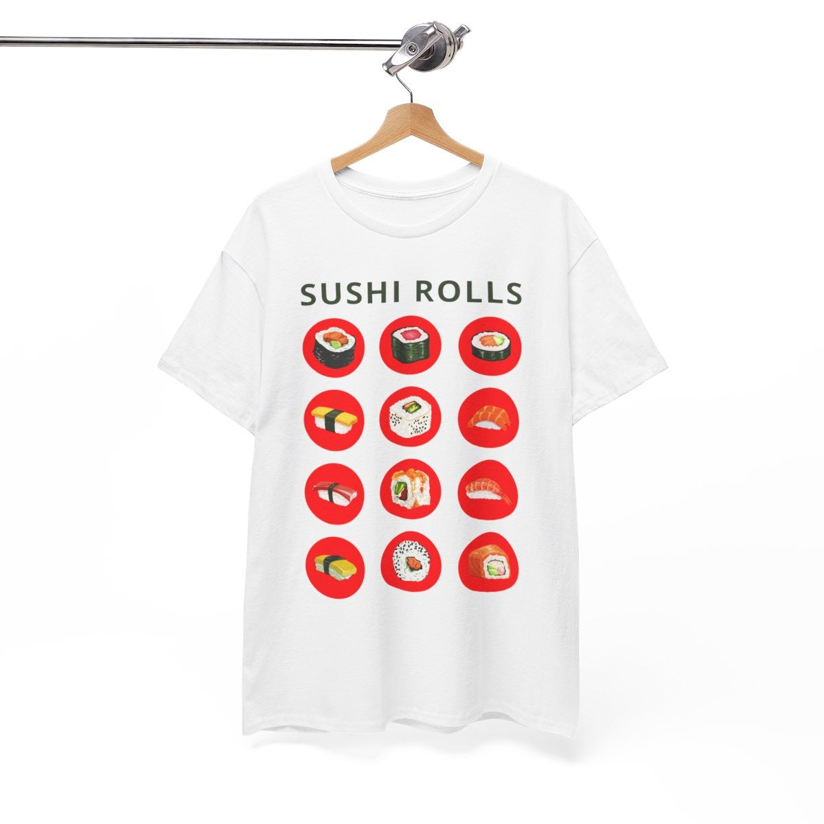 SUSHI ROLLS - Japanese Food (Basic Tee)