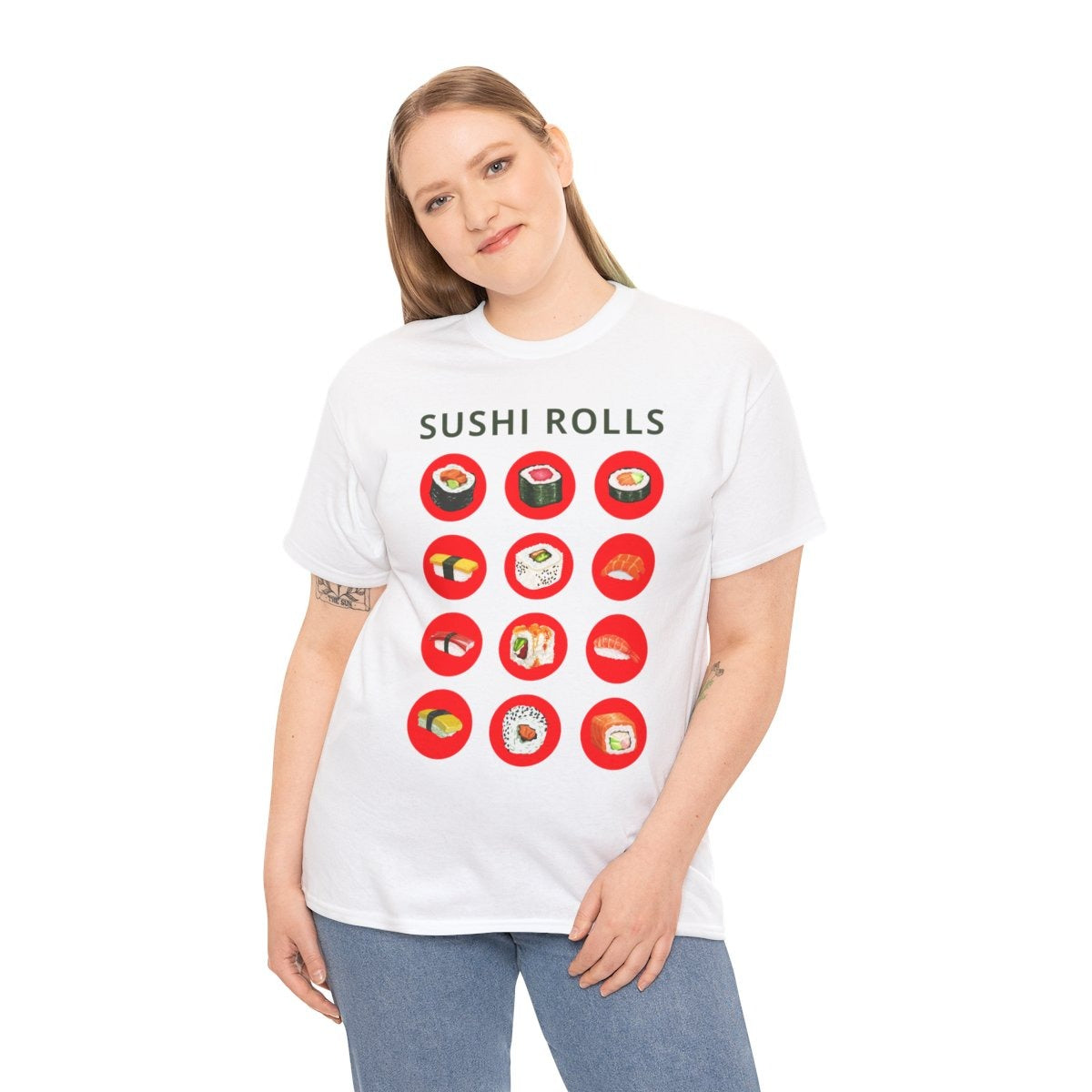SUSHI ROLLS - Japanese Food (Basic Tee)
