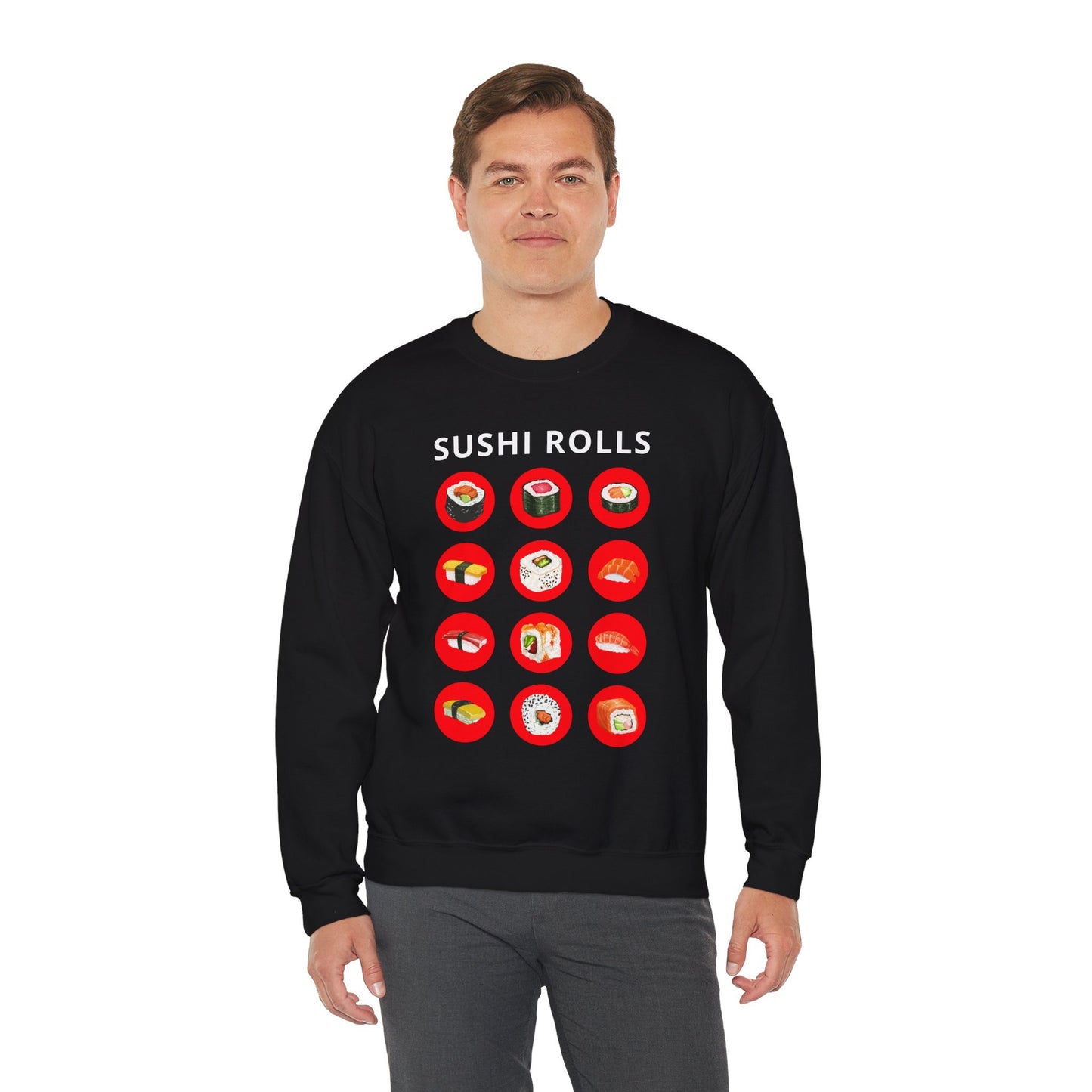 SUSHI ROLLS - Japanese Food (Sweatshirt)
