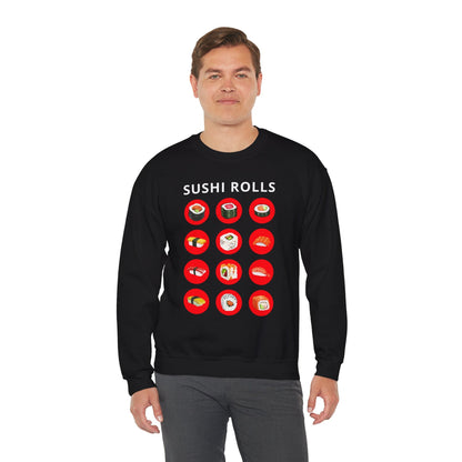 SUSHI ROLLS - Japanese Food (Sweatshirt)