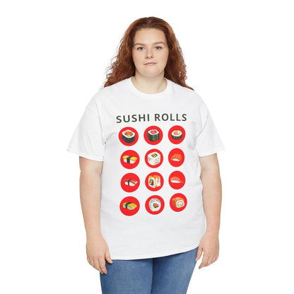 SUSHI ROLLS - Japanese Food (Basic Tee)