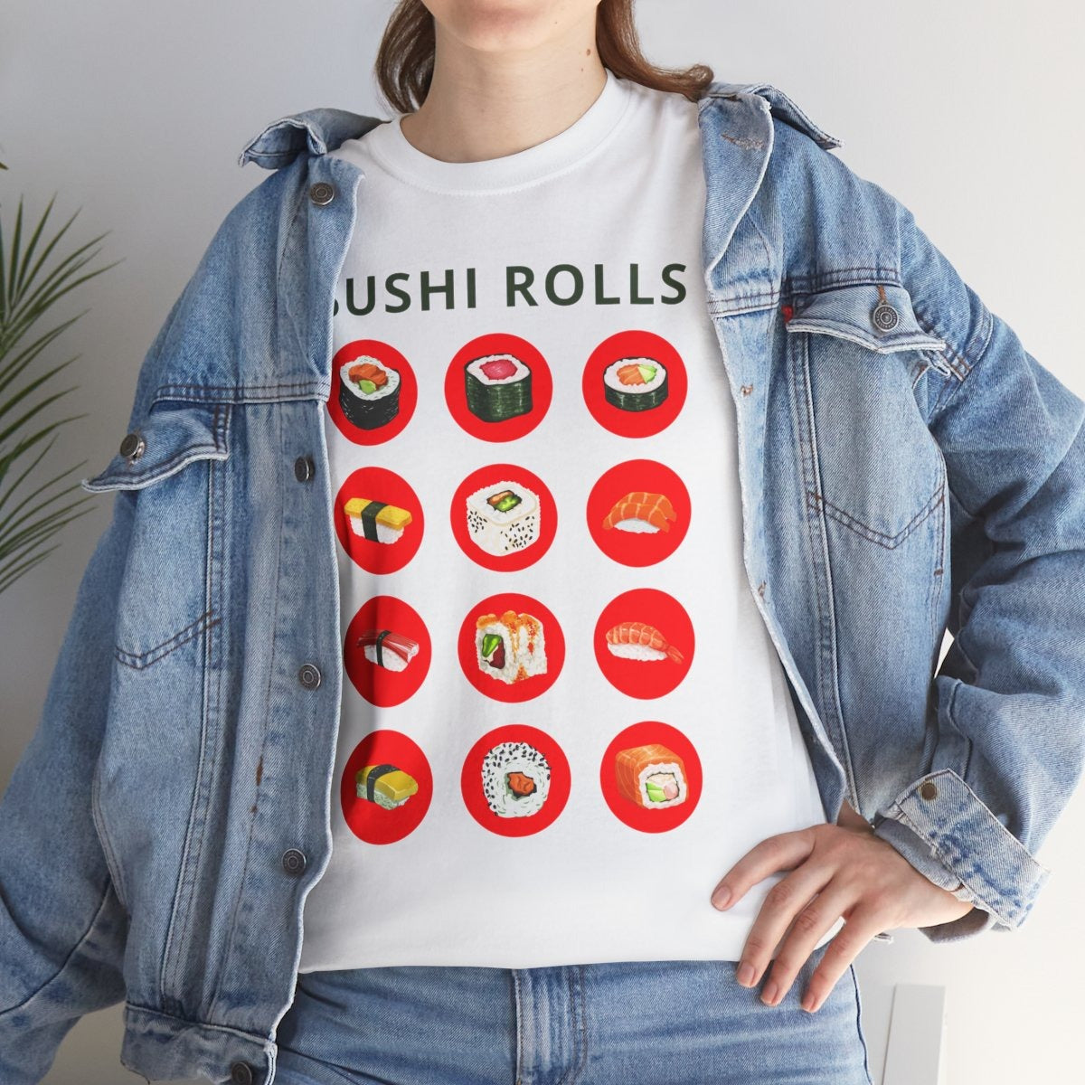 SUSHI ROLLS - Japanese Food (Basic Tee)