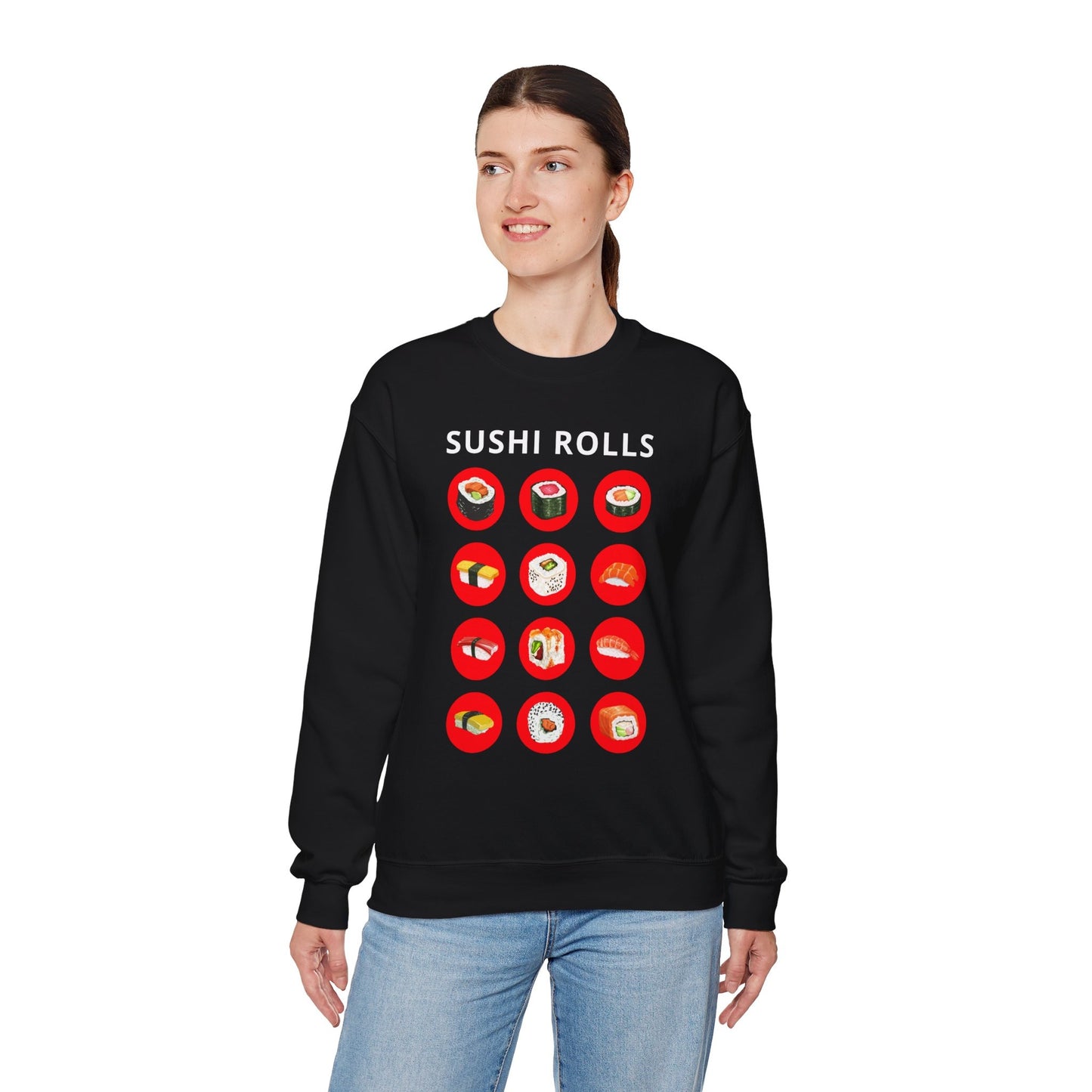 SUSHI ROLLS - Japanese Food (Sweatshirt)