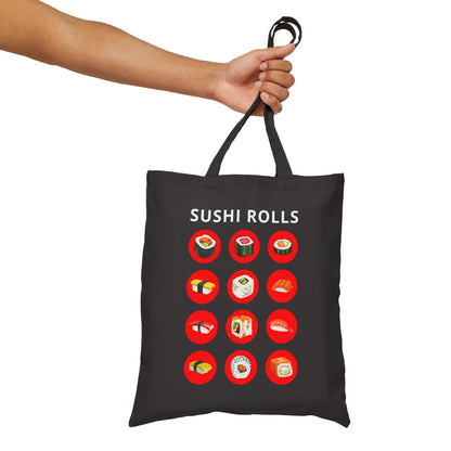 SUSHI ROLLS - Japanese Food (Tote Bag)