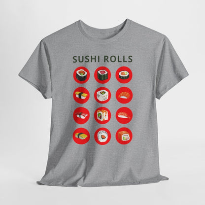 SUSHI ROLLS - Japanese Food (Basic Tee)