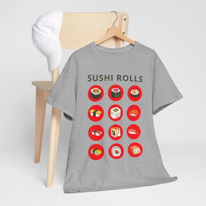 SUSHI ROLLS - Japanese Food (Basic Tee)