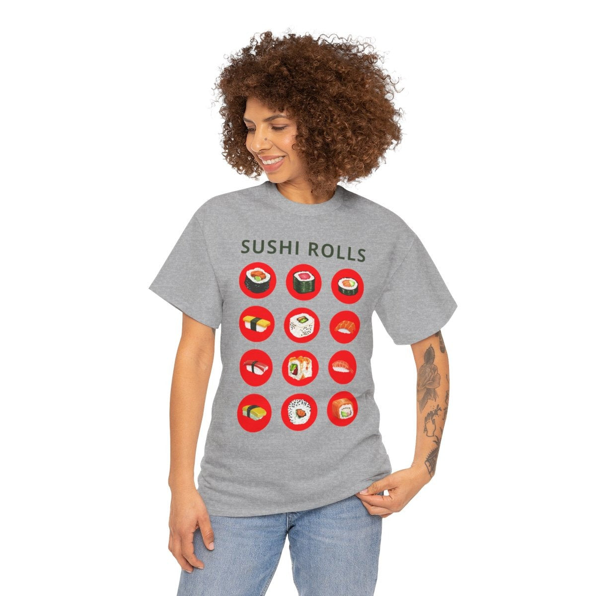 SUSHI ROLLS - Japanese Food (Basic Tee)