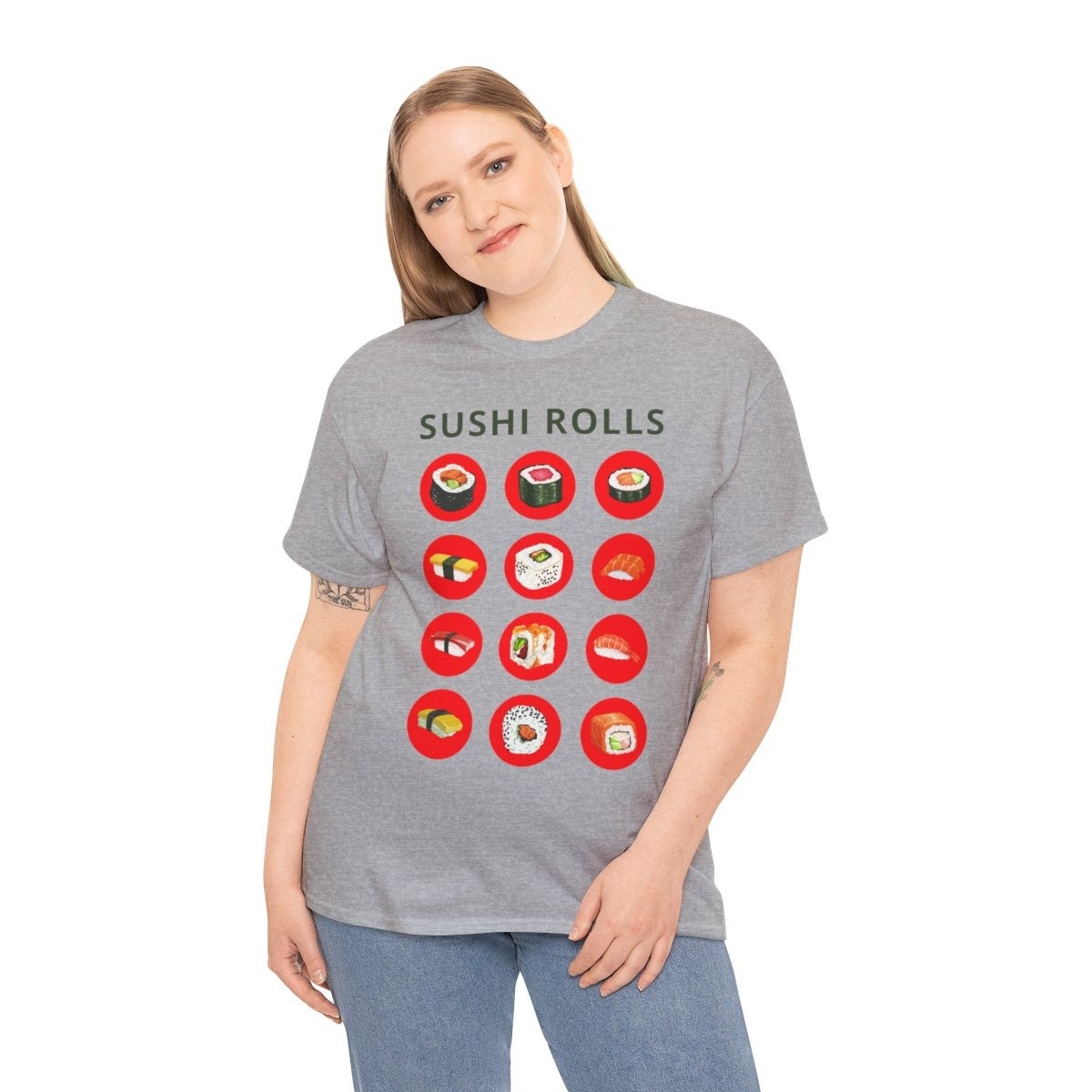 SUSHI ROLLS - Japanese Food (Basic Tee)