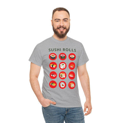 SUSHI ROLLS - Japanese Food (Basic Tee)