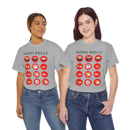 SUSHI ROLLS - Japanese Food (Basic Tee)