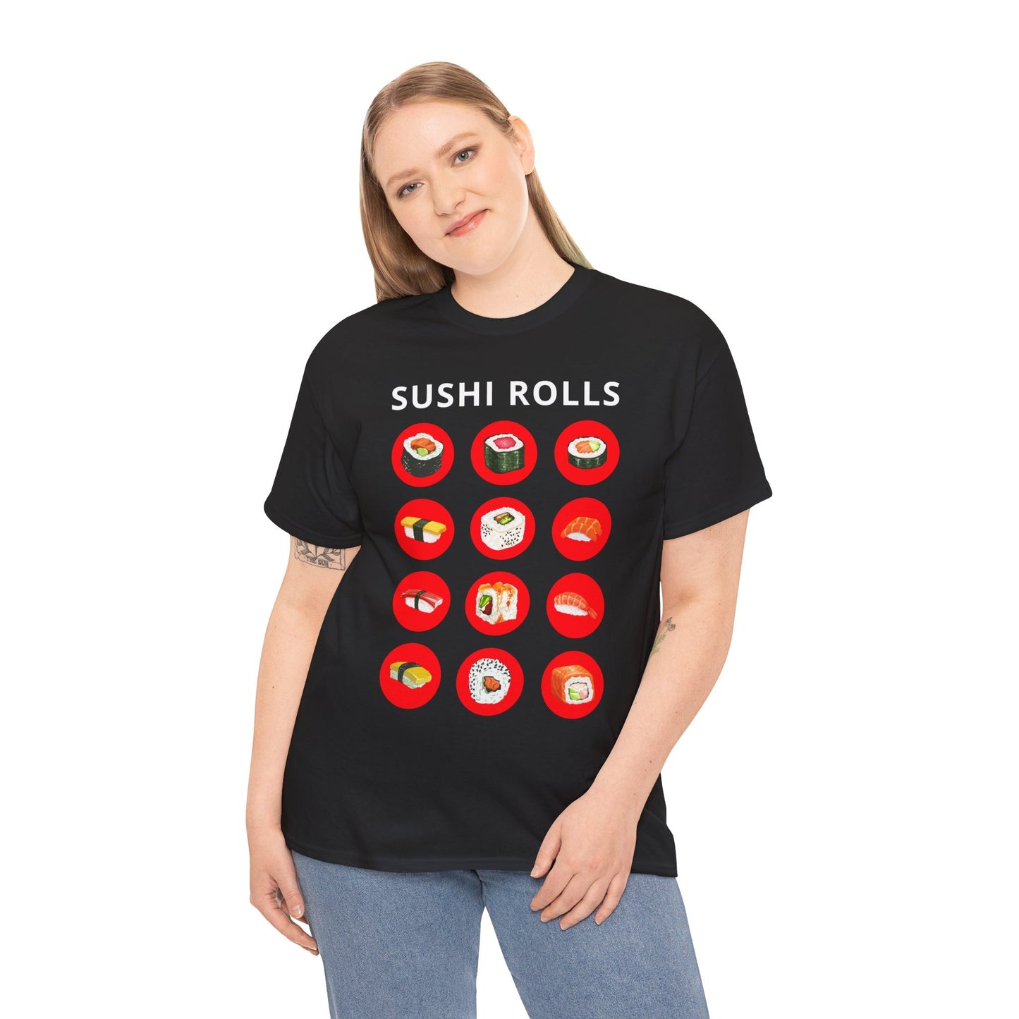 SUSHI ROLLS - Japanese Food (Basic Tee)