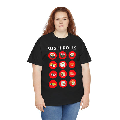 SUSHI ROLLS - Japanese Food (Basic Tee)