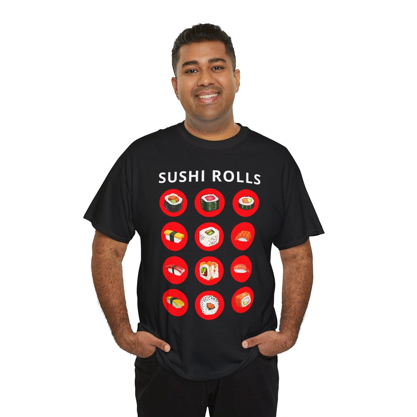 SUSHI ROLLS - Japanese Food (Basic Tee)